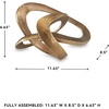 image:imageSignature Design by Ashley Sculpture Antique Brass 12x8x7 Dunnruck