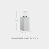 image:imageSignature Design by Ashley Sellner Sculpture Clear Crystal and White Marble Sculpture Minimalist Modern Accent for Contemporary Shelves Consoles and Tabletops 5 W x 5 D x 1225 H5 W x 5 D x 1225 H