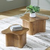 image:imageSignature Design by Ashley Solid Mango Wood Nesting Coffee Table Set of 2