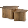 image:imageSignature Design by Ashley Solid Mango Wood Nesting Coffee Table Set of 2