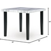 image:imageSignature Design by Ashley Square Counter Height Dining Table GrayBlack