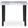 image:imageSignature Design by Ashley Square Counter Height Dining Table GrayBlack