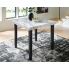 image:imageSignature Design by Ashley Square Counter Height Dining Table GrayBlack