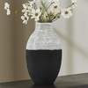 image:imageSignature Design by Ashley Tall Large Decorative Vase Black and WhiteAntique White  Black
