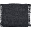 image:imageSignature Design by Ashley Tamish Contemporary Throw with Knotted Fringe Black