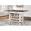 image:imageSignature Design by Ashley Valebeck Counter Height Dining Table Storage