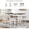 image:imageSignature Design by Ashley Valebeck Counter Height Dining Table Storage