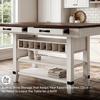 image:imageSignature Design by Ashley Valebeck Counter Height Dining Table Storage