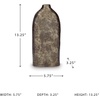 image:imageSignature Design by Ashley Wallmond 13Inch Antique Brass Bottle VaseAntique Brown