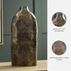 image:imageSignature Design by Ashley Wallmond 13Inch Antique Brass Bottle VaseAntique Brown