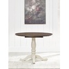 image:imageSignature Design by Ashley Waverun Drop Leaf Dining Table 42 in Round