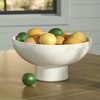 image:imageSignature Design by Ashley White Speckled Terra Cotta Centerpiece Bowl