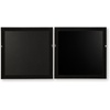 image:imageSignature Design by Ashley Winbrook Coastal Hand Painted Wall Art Set 30 x 30 Inches Set of 2 Beige amp Light Gray
