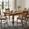 image:imageSignature Design by Ashley Wood Counter Height Dining Table for 6 Brown
