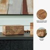 image:imageSignature Design by Ashley Wood Mosaic Decorative Box Set of 2 with LidsBrown
