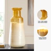 image:imageSignature Design by Ashley Wynburg Vase Enamel Glass Vase with HandPainted Ombre Finish for Faux and Dried Floral Arrangements 825 W x 825 D x 1888 H65 W x 65 D x 17 H