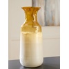 image:imageSignature Design by Ashley Wynburg Vase Enamel Glass Vase with HandPainted Ombre Finish for Faux and Dried Floral Arrangements 825 W x 825 D x 1888 H825 W x 825 D x 19 H