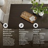 image:imageSignature Design by Ashley Yingden 1Piece Extendable Dining Table BrownBrown