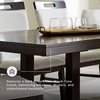 image:imageSignature Design by Ashley Yingden 1Piece Extendable Dining Table BrownBrown