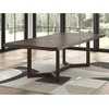 image:imageSignature Design by Ashley Yingden 1Piece Extendable Dining Table BrownDark Brown