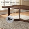 image:imageSignature Design by Ashley Yingden 1Piece Extendable Dining Table BrownDark Brown