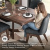 image:imageSignature Design by Ashley Yingden 1Piece Extendable Dining Table BrownDark Brown