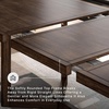 image:imageSignature Design by Ashley Yingden 1Piece Extendable Dining Table BrownDark Brown