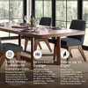image:imageSignature Design by Ashley Yingden 1Piece Extendable Dining Table BrownDark Brown