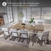 image:imageSignature Design by Ashley Yingden 1Piece Extendable Dining Table BrownLight Brown  Black