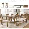 image:imageSignature Design by Ashley Yingden 1Piece Extendable Dining Table BrownLight Brown