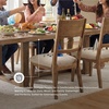 image:imageSignature Design by Ashley Yingden 1Piece Extendable Dining Table BrownLight Brown