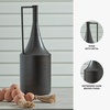 image:imageSignature Design by Ashley Zainforth Modern Indoor 20 Distressed Metal Tabletop Vase with Handle Dark Brown20