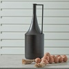 image:imageSignature Design by Ashley Zainforth Modern Indoor 20 Distressed Metal Tabletop Vase with Handle Dark Brown20