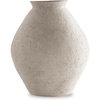 image:imageSignature Design by Ashley 12 Inch Rustic Ceramic Vase Distressed WhiteTan
