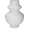 image:imageSignature Design by Ashley 18 Inch Tall White Geometric Polyresin VaseWhite