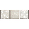 image:imageSignature Design by Ashley 3Piece Framed Abstract Wall Art CreamTaupe
