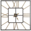 image:imageSignature Design by Ashley 40 Square Metal Wall Clock Black amp Gold