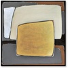 image:imageSignature Design by Ashley Actman Contemporary Square Abstract Framed Handpainted Wall Art 48 x 48 Inches Beige amp Light Brown