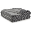image:imageSignature Design by Ashley Alsonwell Throw Grey Striped Faux Fur BlanketGray