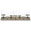 image:imageSignature Design by Ashley Antique Brass Hurricane Candle Holder