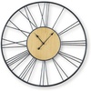 image:imageSignature Design by Ashley Brockett Oversized Wall Clock 42 Inch Black
