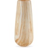 image:imageSignature Design by Ashley Cammen Contemporary Indoor 10 Abstract Ceramic Tabletop Vase with Wide Mouth Light Brown amp White14