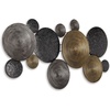 image:imageSignature Design by Ashley Circle Metal Wall Sculpture 46x23 in Emsley