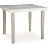 image:imageSignature Design by Ashley Counter Height Dining Table Square Faux Marble