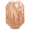 image:imageSignature Design by Ashley Dushby Vase Blown Glass Vase With Blush Pink Swirl Finish Modern Accent for Faux and Dried Florals 688 W x 688 D x 95 H688 W x 688 D x 10 H