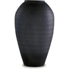 image:imageSignature Design by Ashley Etney 105 Contemporary Glass Vase Almost Black13 in
