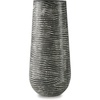 image:imageSignature Design by Ashley Fynn 21 Contemporary Metal Vase Antique WhiteAntique Gray