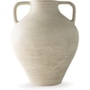 image:imageSignature Design by Ashley Justy Large Terra Cotta Vase Antiqued Beige