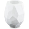 image:imageSignature Design by Ashley Karenton Coastal Indoor 10 HandCarved Glass Tabletop Vase White775 W x 775 D x 10 H
