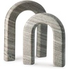 image:imageSignature Design by Ashley Large Arched Sculpture Set of 2 Taupe Keithton